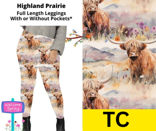 Highland Prairie Full Length Leggings w/ Pockets