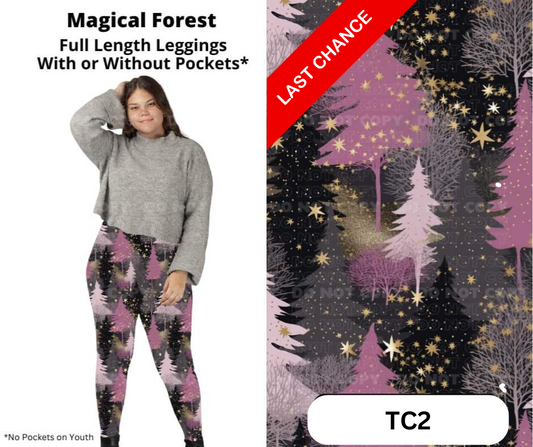Magical Forest Full Length Leggings w/ Pockets