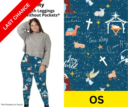 Nativity Full Length Leggings w/ Pockets