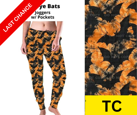 Tie Dye Bats Joggers
