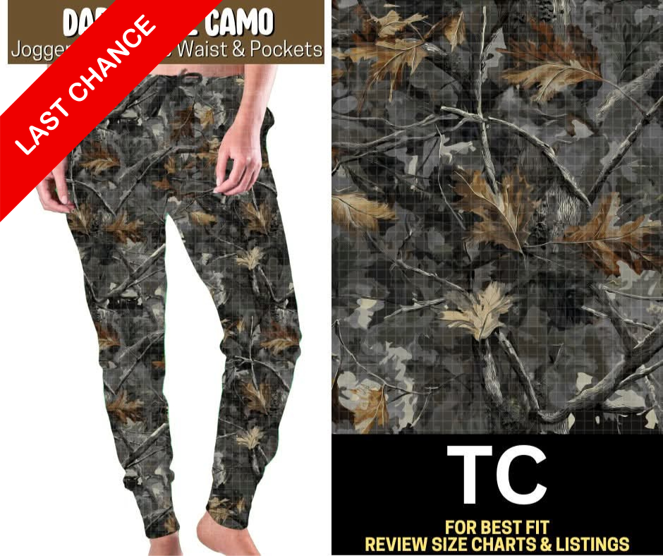 Dark Trail Camo Joggers