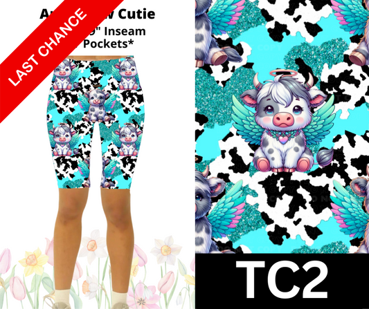 Angel Cow Cutie Jamaica Shorts w/ Pockets