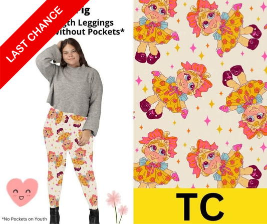 Sassy Pig Full Length Leggings w/ Pockets
