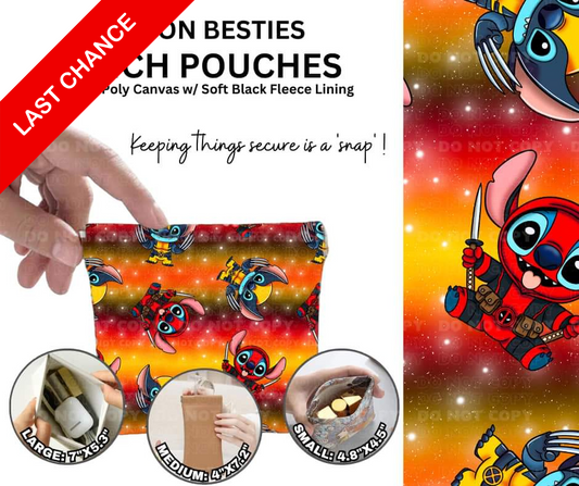 Action Besties Pinch Pouches