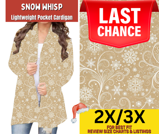 Snow Whisp Pocket Cardigan