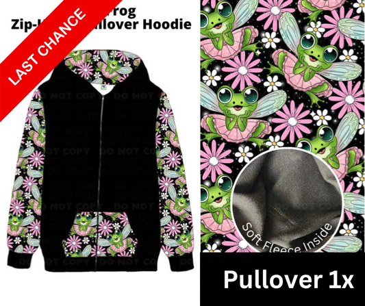 Fairy Frog Pullover Hoodie