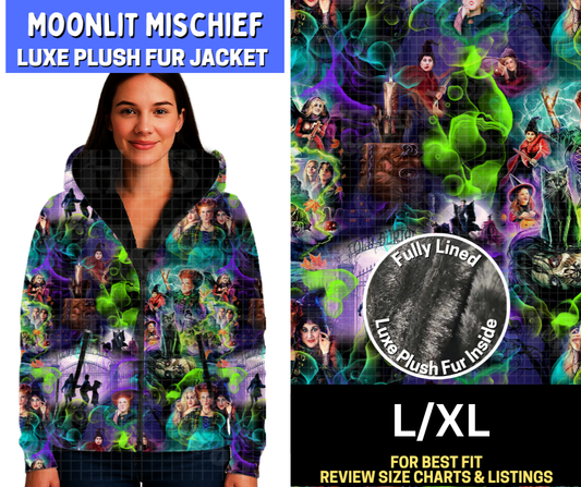 Moonlit Mischief Luxe Fur Jacket