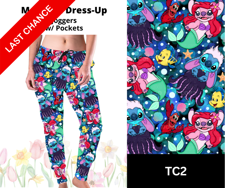 Mermaid Dress-Up Joggers