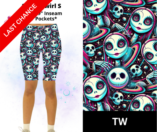 Space Swirl S Shorts w/ Pockets