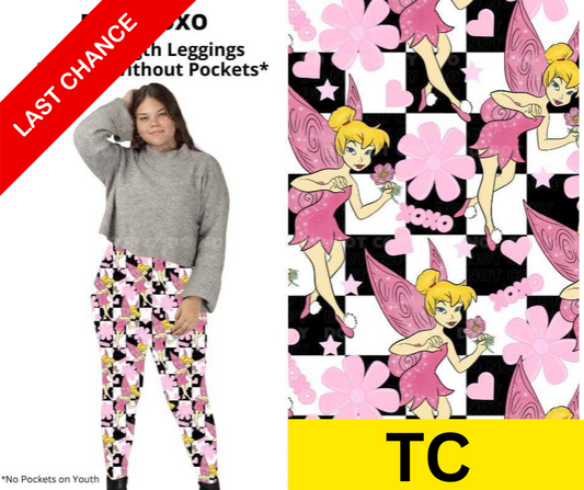 Fairy XOXO Full Length Leggings w/ Pockets