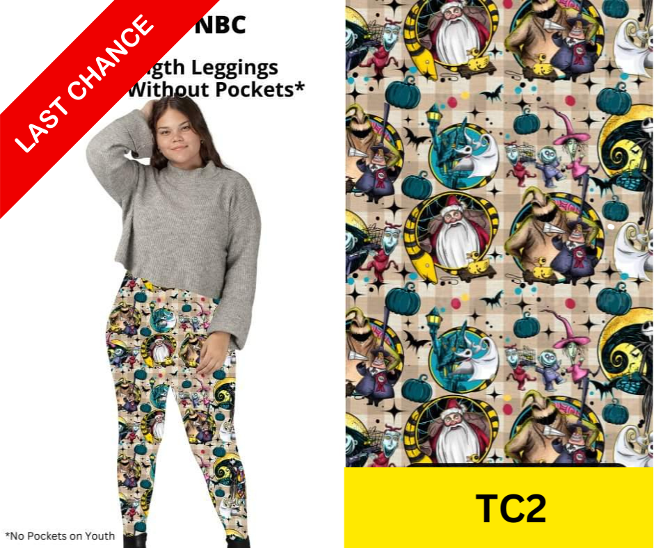 Classic NBC Full Length Leggings w/ Pockets