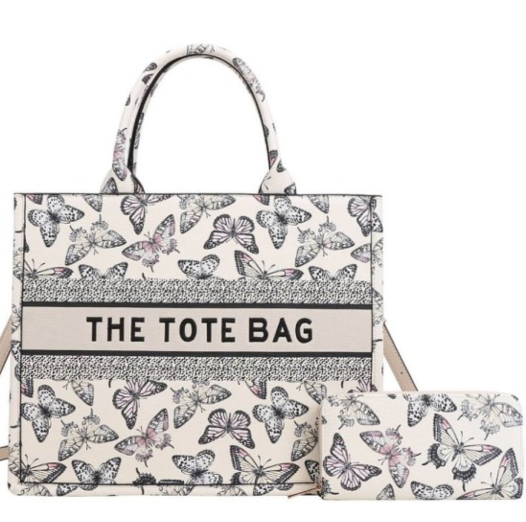 The Tote Bag with matching wallet in 5 colors! Preorder #0918