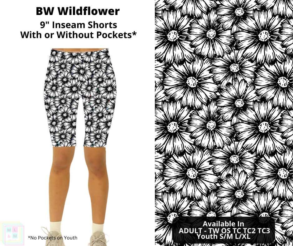 BW Wildflower Shorts w/ Pockets