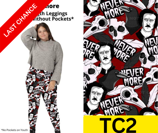 Nevermore Full Length Leggings w/ Pockets