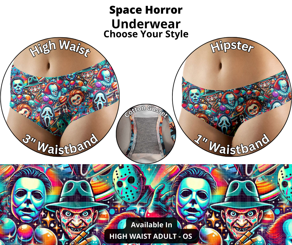 Space Horror Underwear