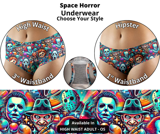 Space Horror Underwear