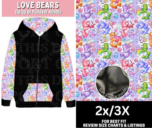 Love Bears Zip-Up Hoodie