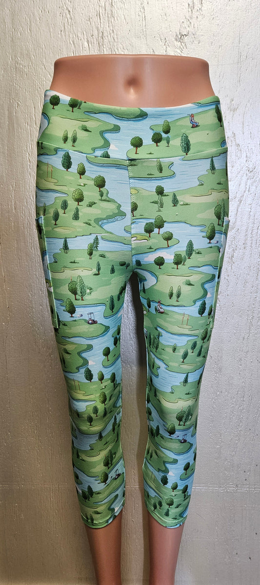 Golf Crazy 8 skorts and capris with pockets