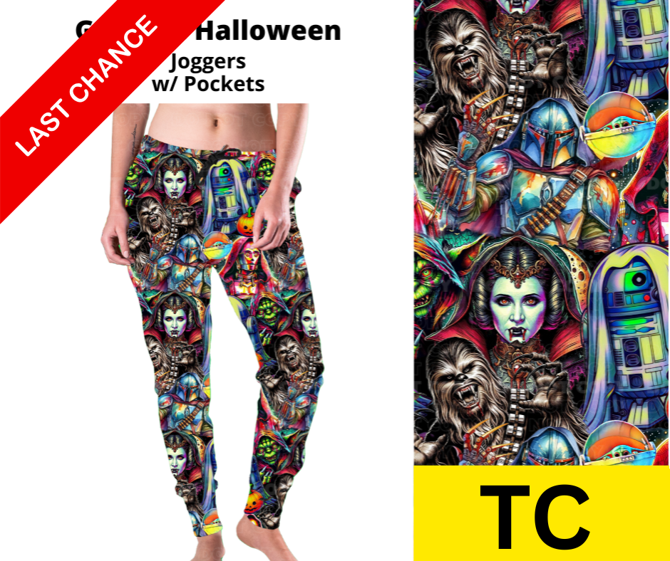 Galactic Halloween Joggers