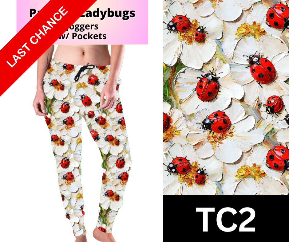 Painted Ladybugs Joggers