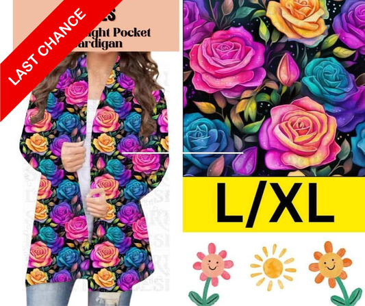Roses Pocket Cardigan