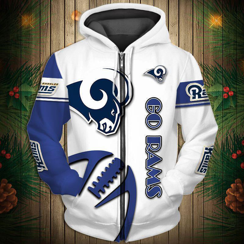 Los Angeles Rams hooded sweatshirt preorder #1025
