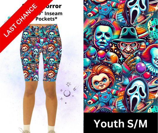 Space Horror Shorts w/ Pockets