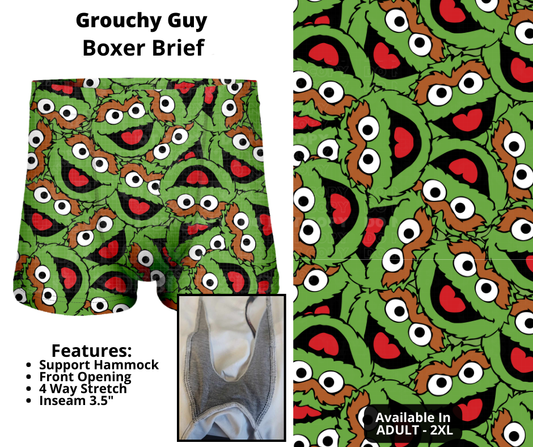 Grouchy Guy Boxer Briefs