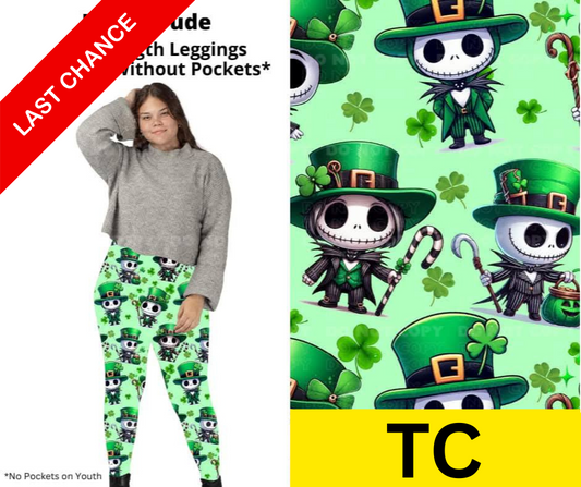 Lucky Dude Full Length Leggings w/ Pockets