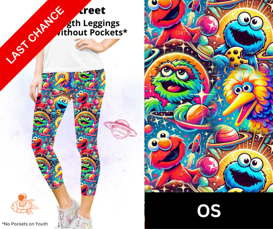 Space Street Capri Length Leggings