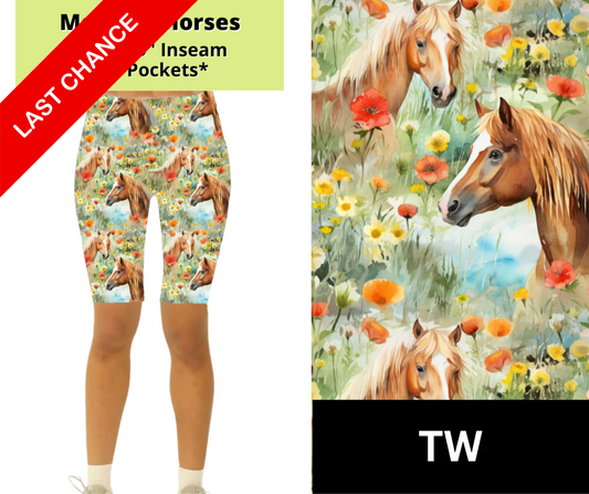 Meadow Horses Jamaica Shorts w/ Pockets