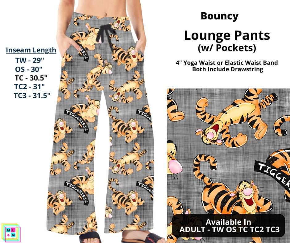 Bouncy Full Length Lounge Pants