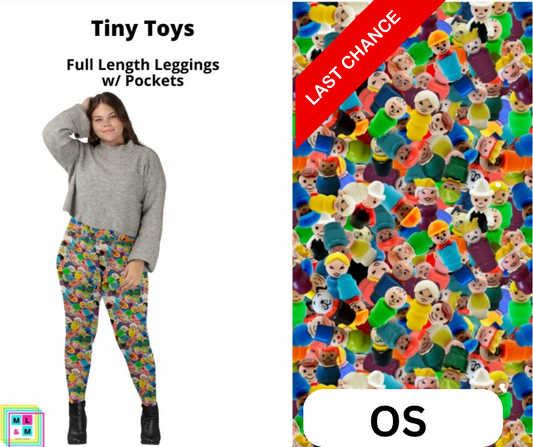 Tiny Toys Full Length Leggings w/ Pockets