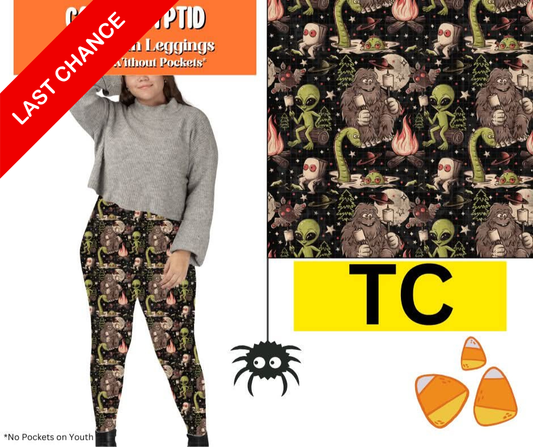 Camp Cryptid Full Length Leggings w/ Pockets