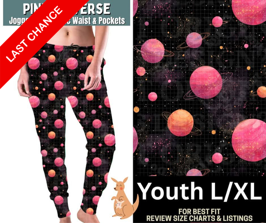 Pink Universe Fleece Joggers