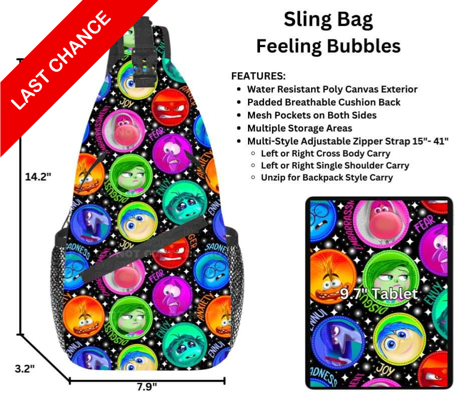 Feeling Bubbles Sling Bag