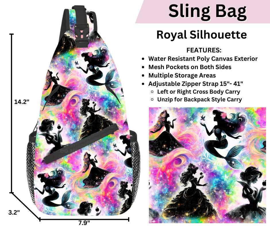 Royal Silhouette Sling Bag