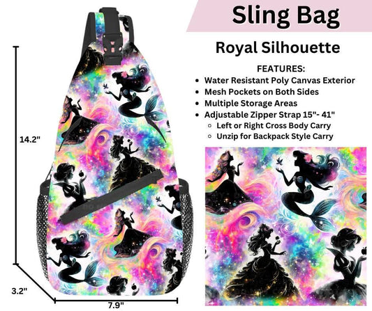 Royal Silhouette Sling Bag