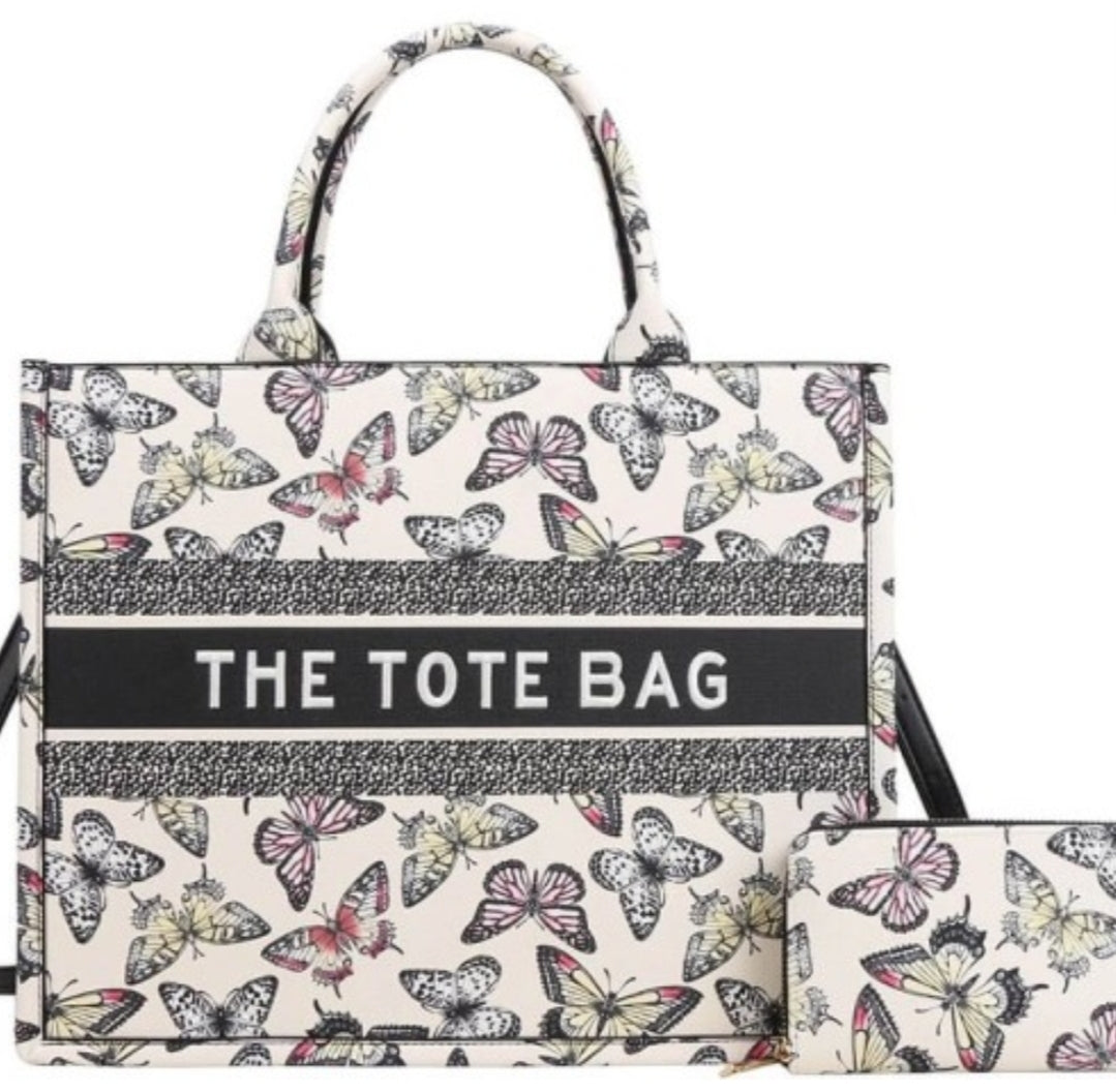 The Tote Bag with matching wallet in 5 colors! Preorder #0918