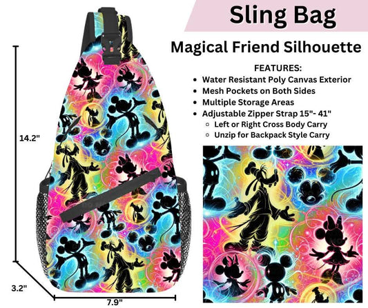 Magical Friend Silhouette Sling Bag
