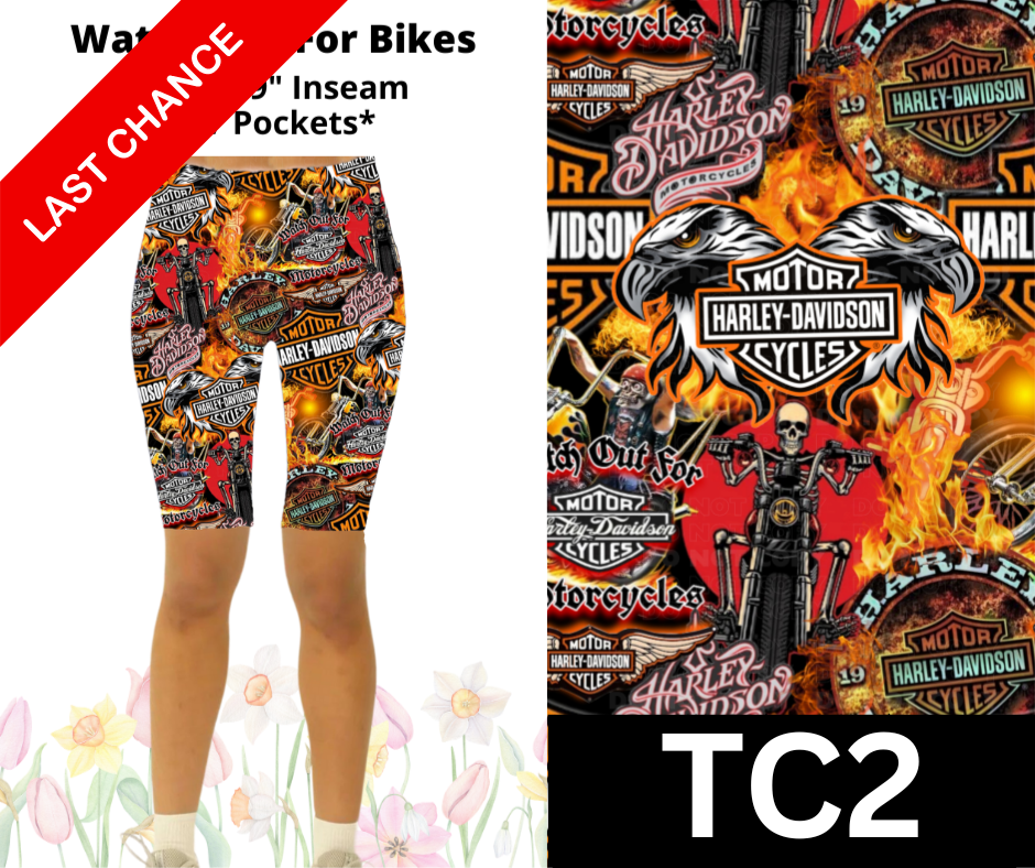 Watch Out For Bikes Jamaica Shorts w/ Pockets