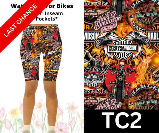 Watch Out For Bikes Jamaica Shorts w/ Pockets