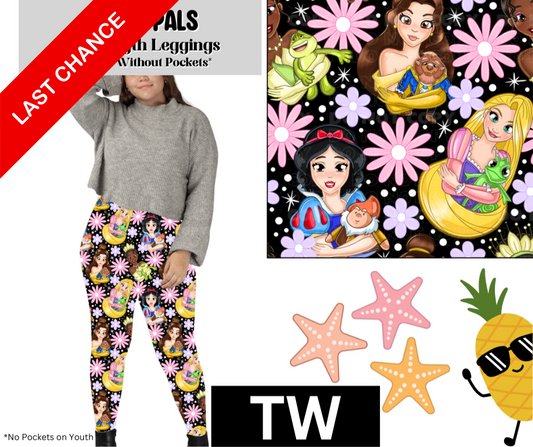 Cuddle Pals Full Length Leggings w/ Pockets