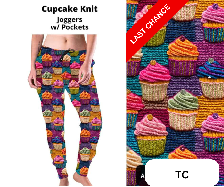 Cupcake Knit Joggers