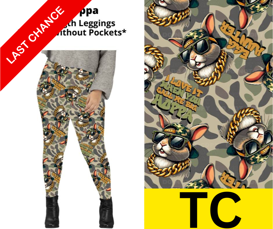 Big Hoppa Full Length Leggings w/ Pockets