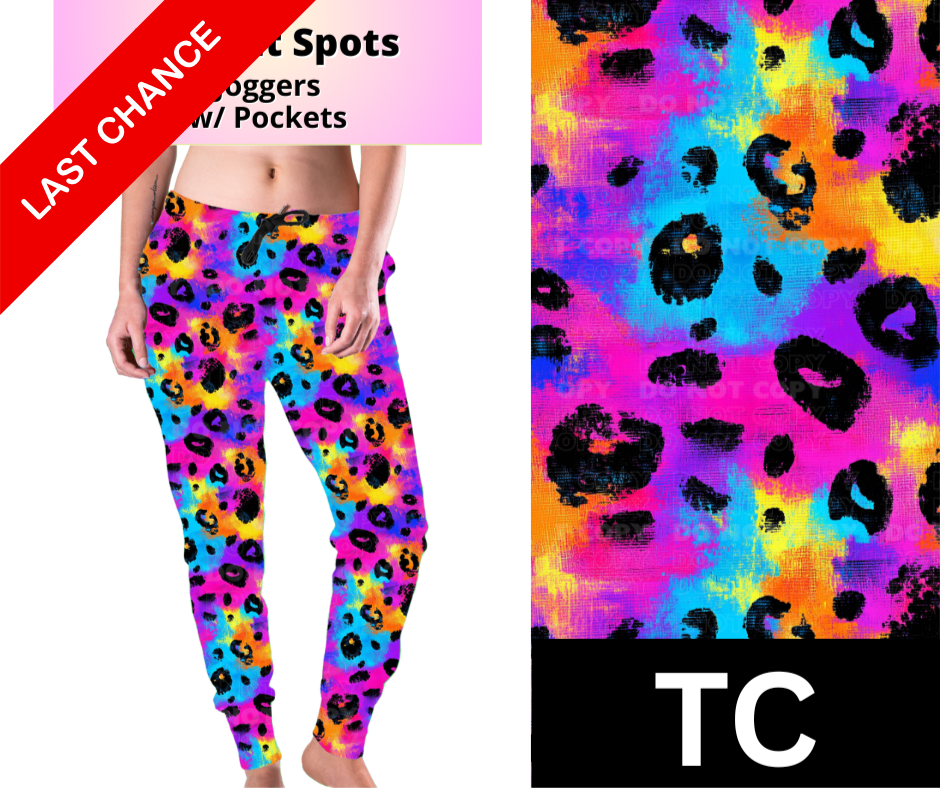 Vibrant Spots Joggers