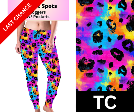 Vibrant Spots Joggers