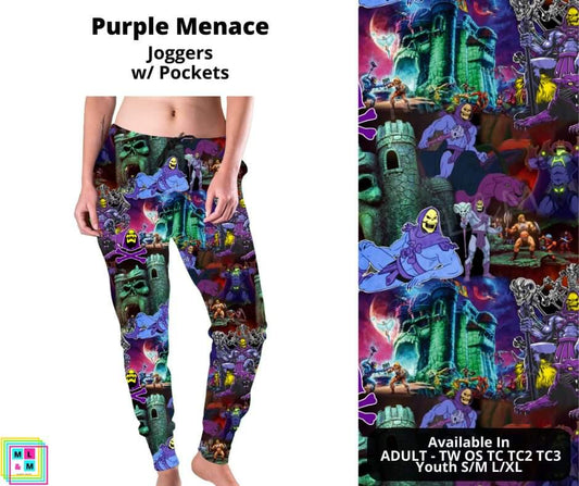 Purple Menace Joggers