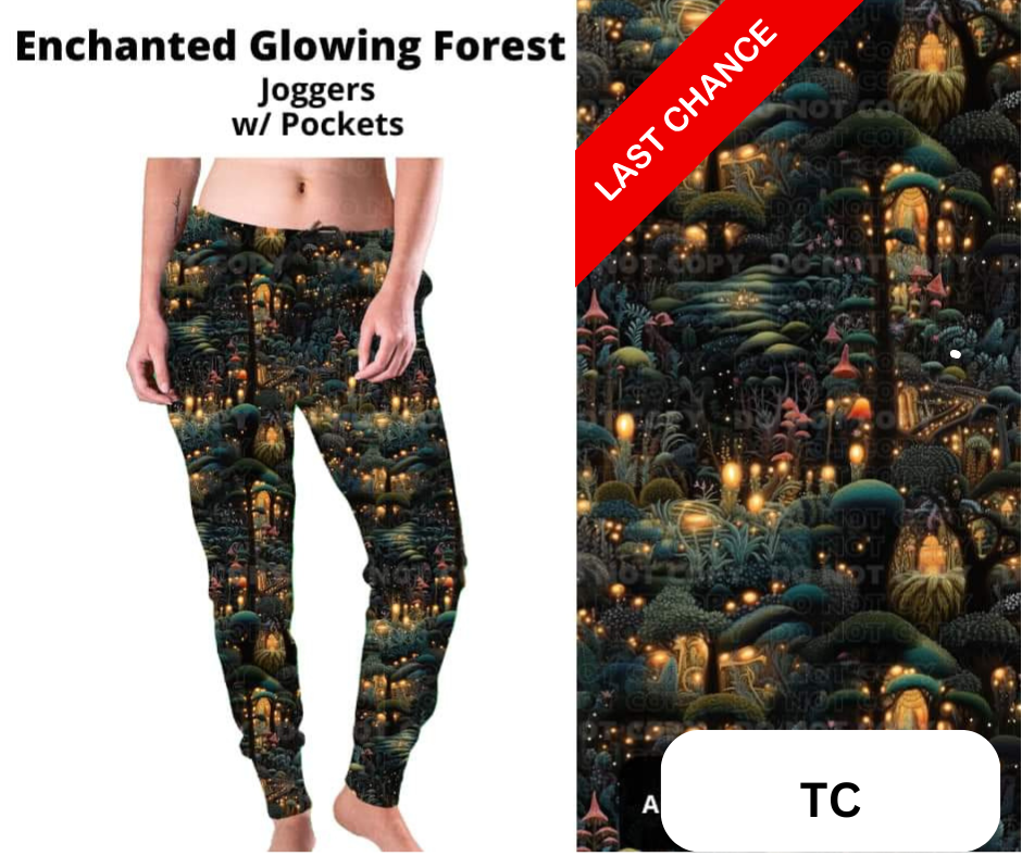 Enchanted Glowing Forest Joggers