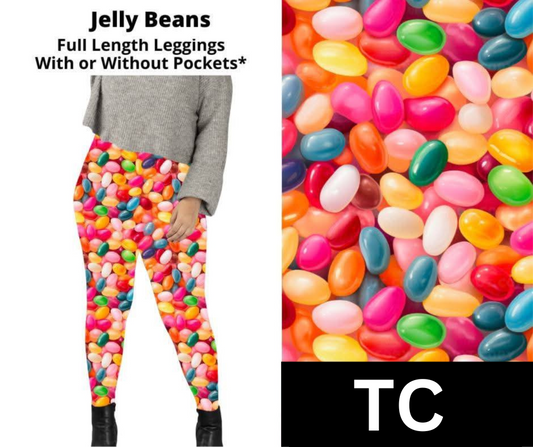 Jelly Beans Full Length Leggings w/ Pockets
